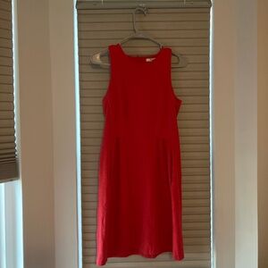 Madewell reddish-pink dress